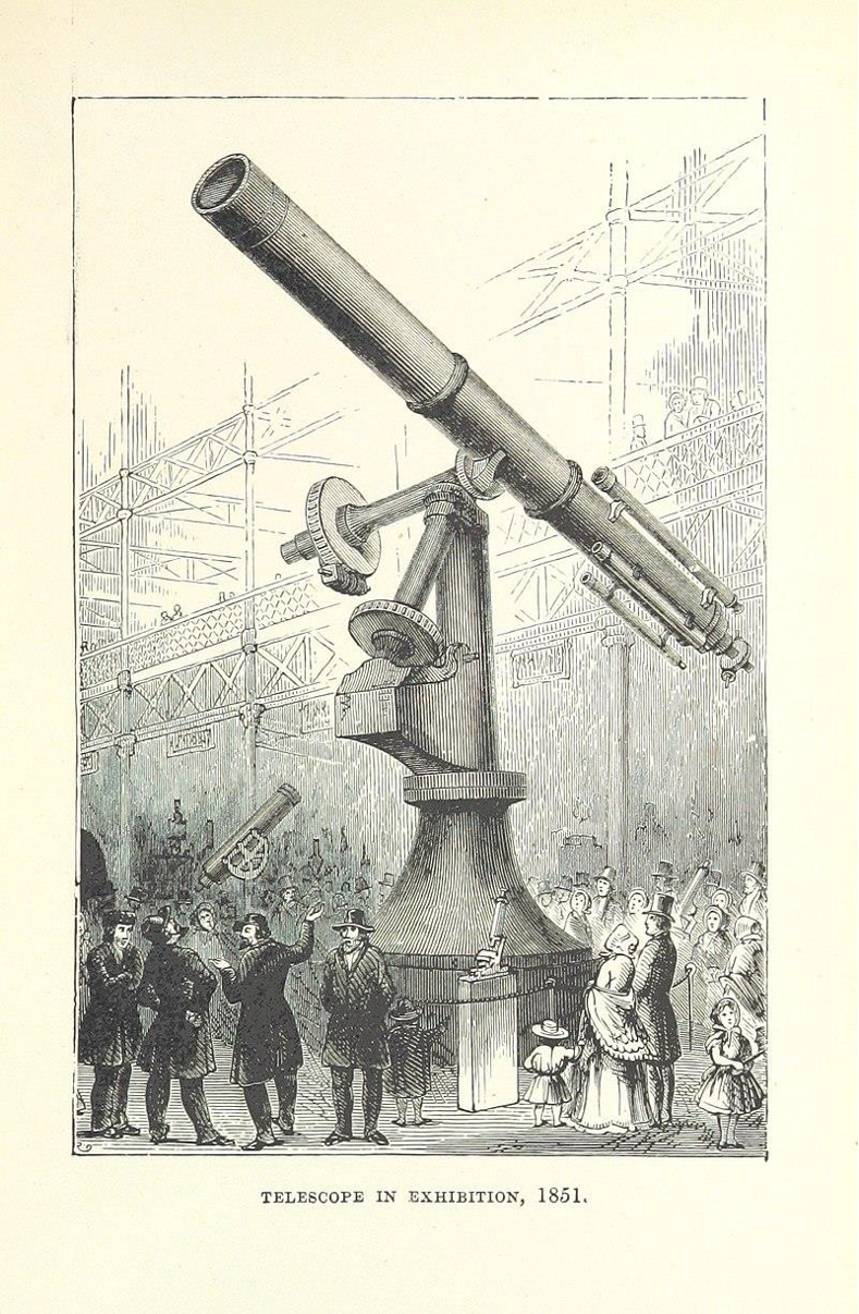 The “Trophy Telescope" exhibited at the Great Exhibition of 1851